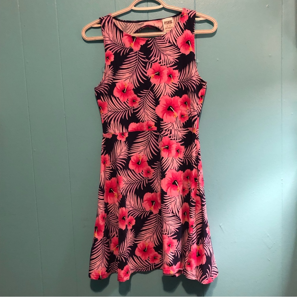 3/40$ PINK - Multicoloured Flower Dress